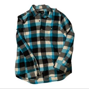 Men's Hurley Flannel Classic Fit Long Sleeve Button Front Shirt